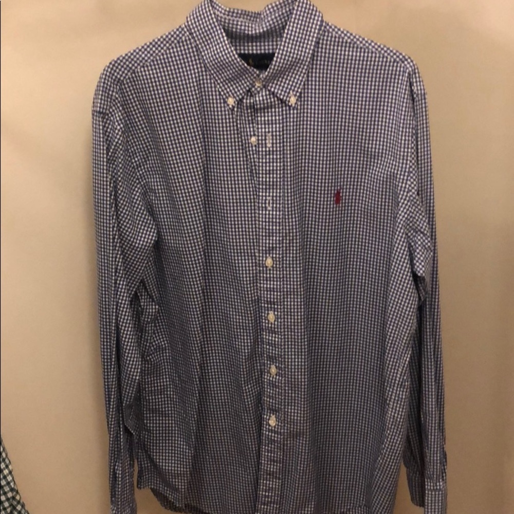 Polo button down shirt